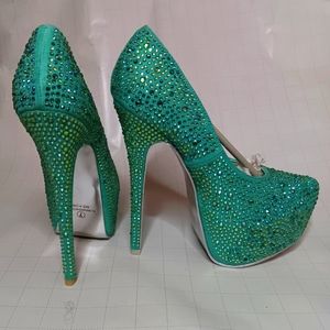 Platform stiletto high heel